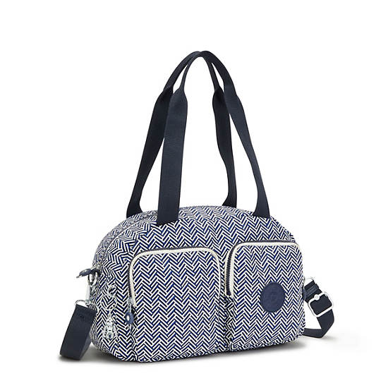 Bolsa De Hombro Kipling Cool Defea Printed Grises | MX 1399EB